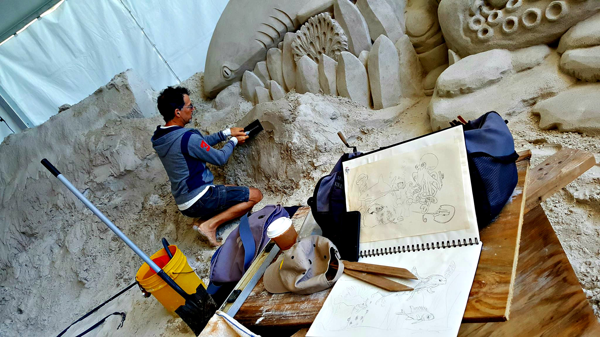 Pier 60 Sugar Sand Festival Ready, Set, Build Sand Sculptures