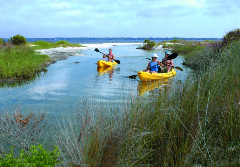 Kayaking in Pensacola Beach Florida