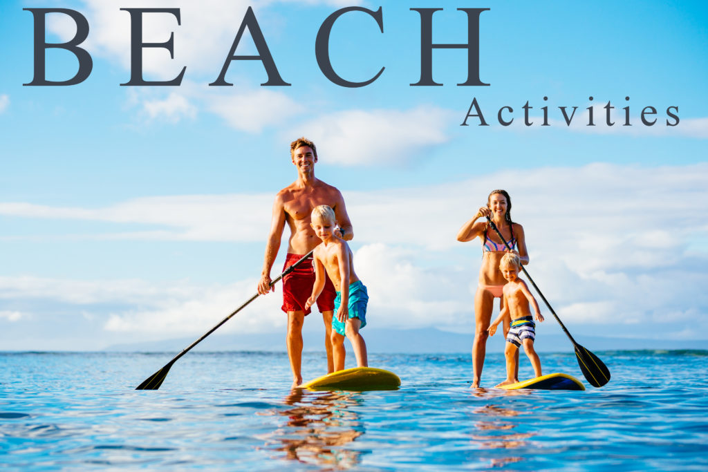 fun beach activities for kids and adults