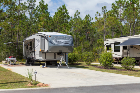 Sugar Sands RV Resort in Gulf Shores, AL.
