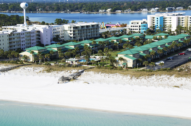 Beachfront Seaspray Condos are an excellent choice for a beach wedding. 