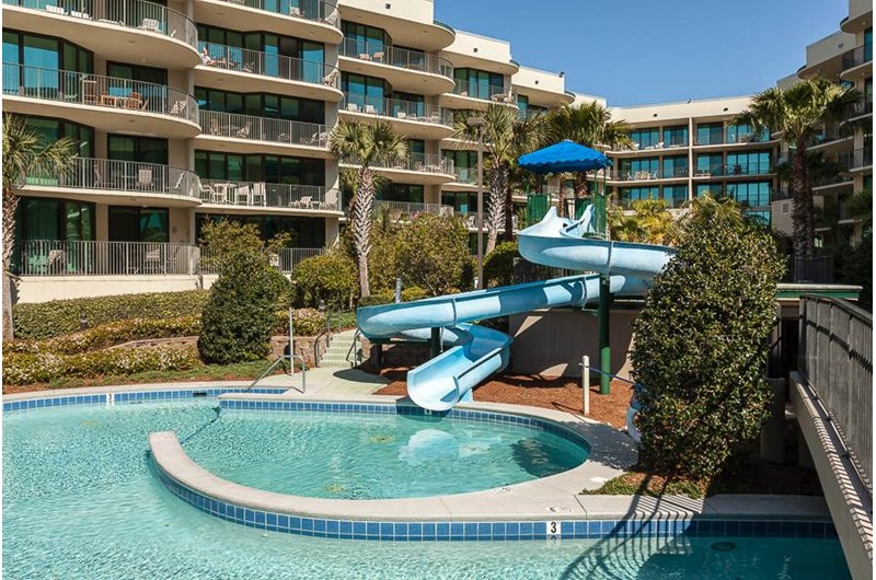 Water slide at Phoenix on the Bay